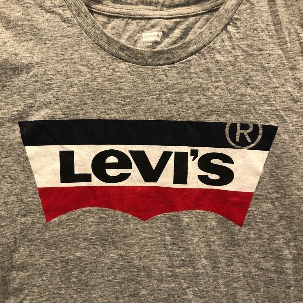 Levi’s T-shirt - Short Sleeve Graphic T-Shirt in Gray